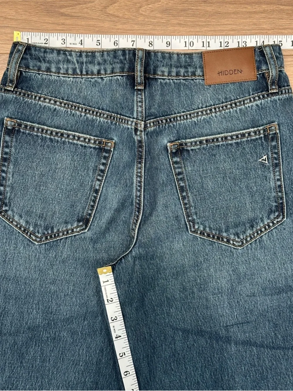Hidden Sammie High Rise Barrel Jean Size 27 - Picture 11 of 12